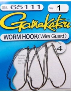 GAMAKATSU ANZOL LOMBRIZ WIREGUARD 2