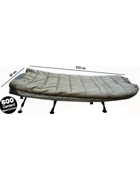 CARP BED CHAIR + SLEEPING BAG VORTEKS BSB-06