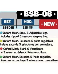 HAMACA CARPA + SACO VORTEKS BSB-06 2