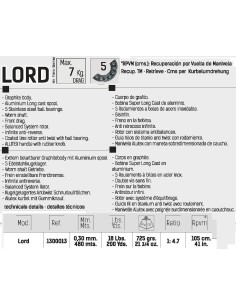 VORTEKS CARRETE LORD 2