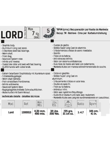 VORTEKS CARRETO LORD