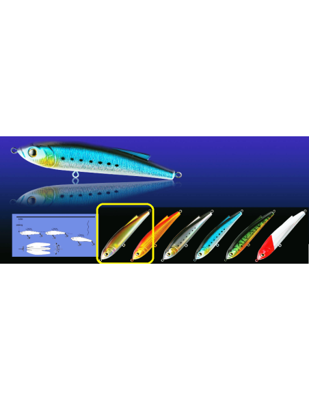 NAMURA MASTER LEURRE 18 CM.   125 GR