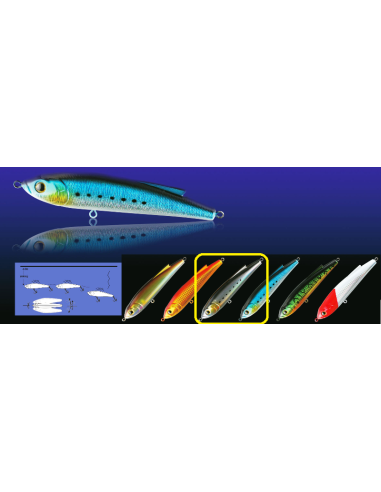 NAMURA MASTER KÖDER 18 CM.   125 GR