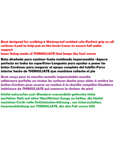 STARBAITS BOTES SNOG BOOT 3M