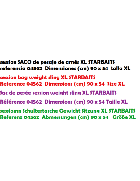 STARBAITS SESSION BORSA DE PESATGE XL