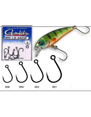 GAMAKATSU 3423F HAMEÇONS CARNASSIERS