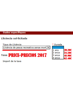 NUOVA PESCA SPORTIVA DI LICENZA SENZA MORTE DI CATALOGNA 2