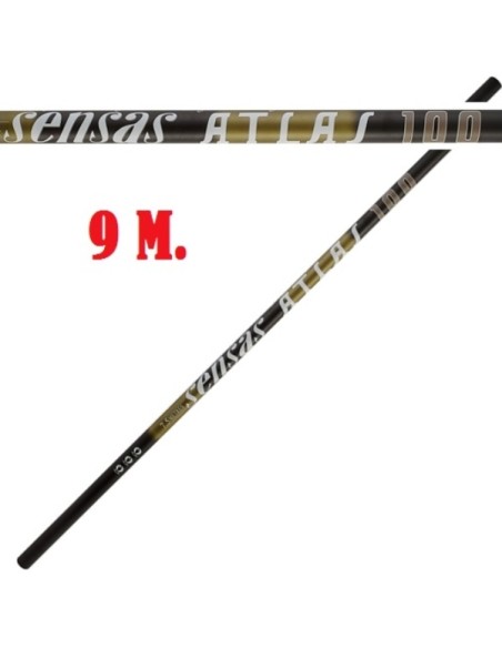CANNE COUP A EMMANCHEMENT SENSAS ATLAS 100 , 9M.