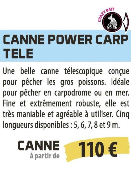 SENSAS ANGELRUTE POWER CARP TELE 900