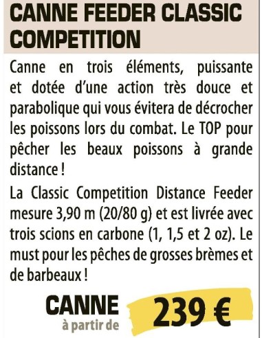 SENSAS CANNE FEEDER CLASSIC COMPETITION