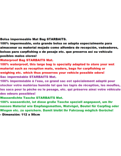 STARBAITS MAT sacco impermeabile 2