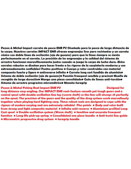 PEZON &MICHEL MOULINET IMPACT ENR FV