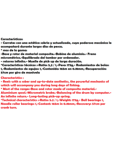 PEZON & MICHEL MOULINET ELIXIR XT FR 15