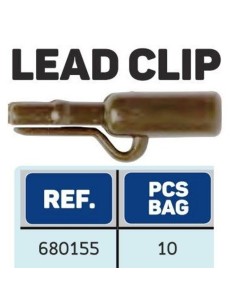 VORTEKS CLIP PLOMO, PACK 10