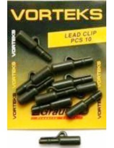 VORTEKS CLIP PLOMO, PACK 10 2