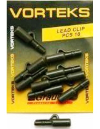 VORTEKS CLIP PLOMO, PACK 10
