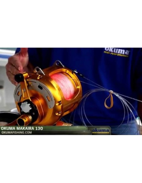 OKUMA CARRETO TROLL MAKAIRA 130 II