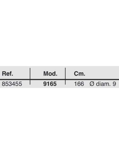 rigid COVER rods VERTIX 9165