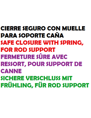 FERMETURE POUR SUPPORT DE PLAGE