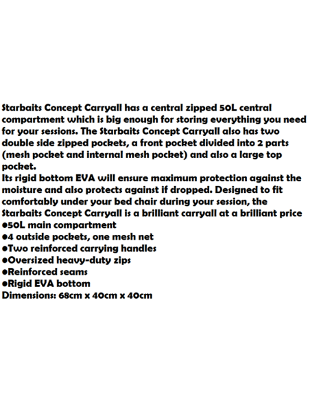 STARBAITS TASCHE CONCEPT CARRY ALL 