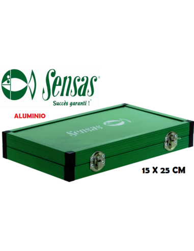 SENSAS ALUMINUM BOX FOR HOOK LINE 15X25CM