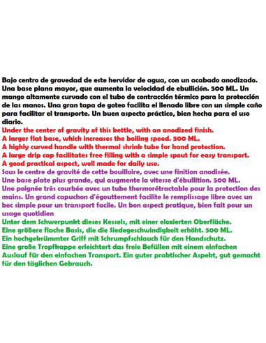 STARBAITS CHALEIRA 500 ML.