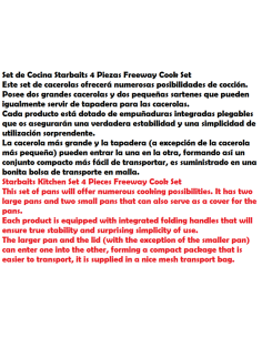 STARBAITS SET COCCION FREEWAY + TETERA 2