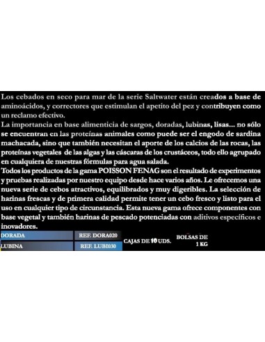 POISSON AMORCES DE MER