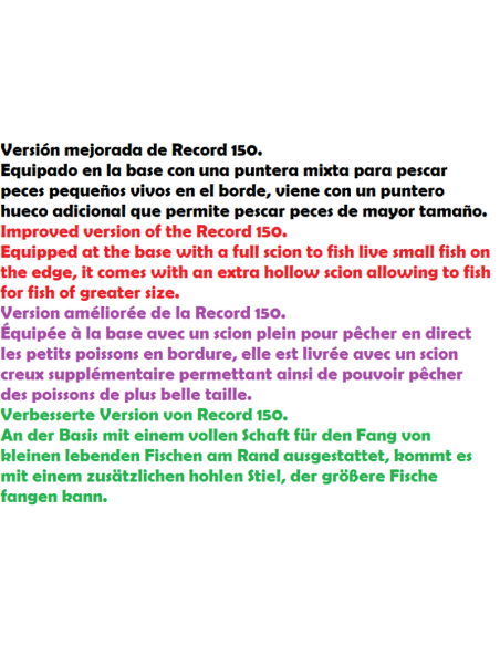 SENSAS CANNE ALBORELLA RECORD  175