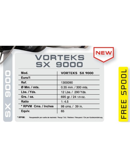 VORTEKS SX 9000