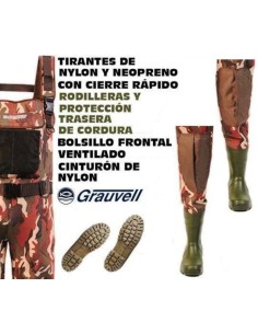 GRAUVELL WADER CAMO BOTA MONTANA