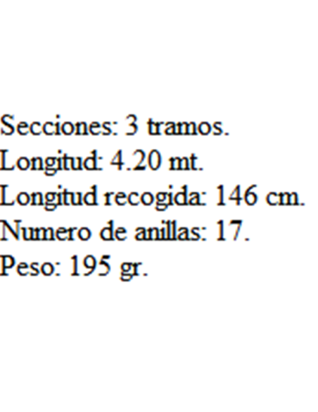 SENSAS CAÑA INGLESA NANOFLEX CORUCHE LIGHT 420