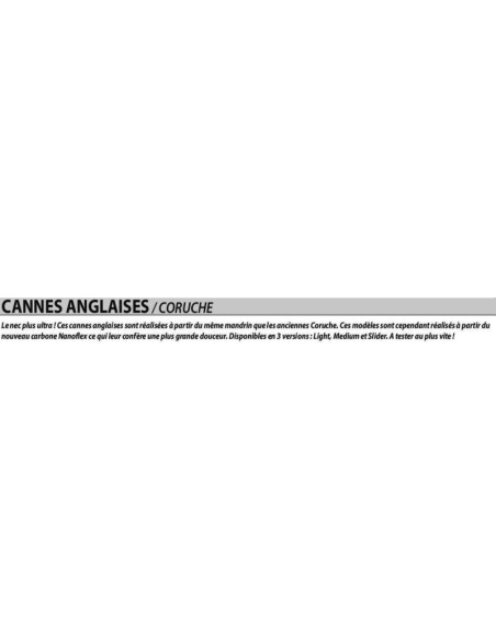 SENSAS CANNE ANGLAISE NANOFLEX CORUCHE LIGHT 420