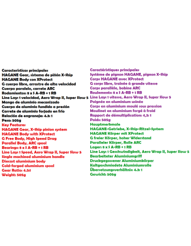 SHIMANO ANGELROLLE POWER AERO XSB