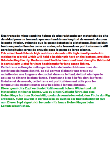 STARBAITS BRAIDED EVIDENCE 20 MTS.