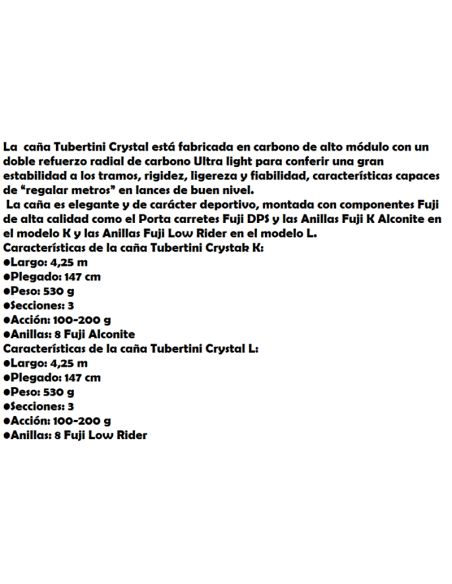 TIBERTINI CANA SURF  CRYSTAL 4.25M