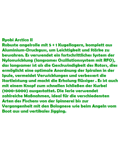 TUBERTINI RYOBI ANGELROLLE ARCTICA