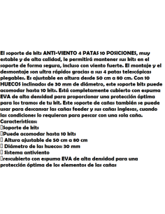 SENSAS SOPORTE KITS ANTIVIENTO 4 PATAS , 10 POSICIONES 2