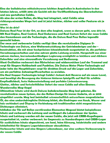 DAIWA CARRETE CALDIA BLUE