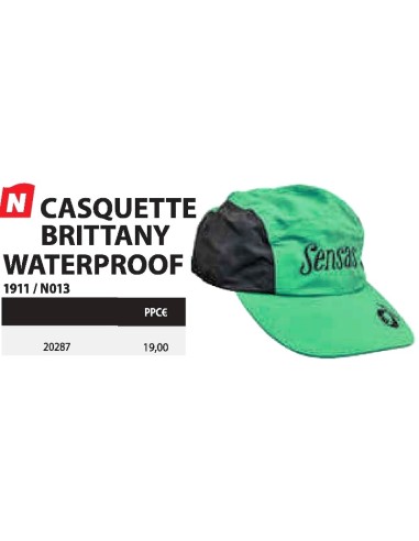 SENSAS BRITTANY WATERPROOF CAP