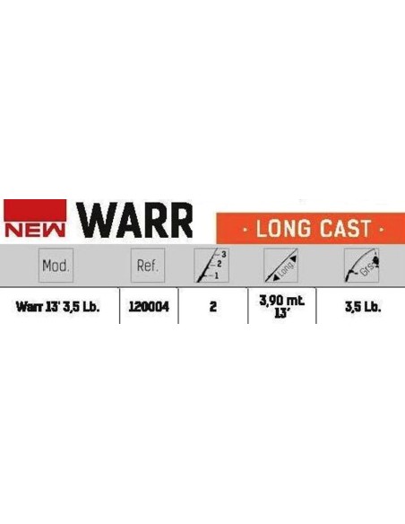 VORTEKS WARR CARP ROD CAMU 