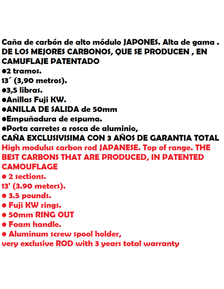 VORTEKS CANA CARPA WARR CAMU