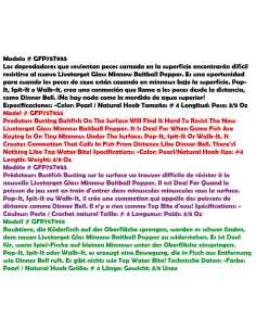 LIVETARKET ESQUER GLASS MINNOW BAITBALL POPPER 2