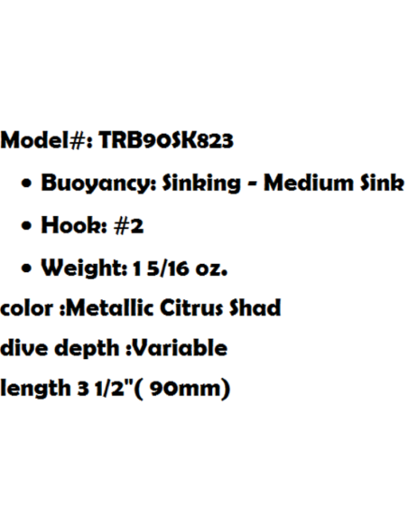 LIVETARJET Magnum Shad Rattlebait KODER