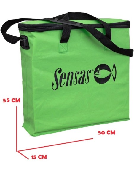 SENSAS SACCHETTO REJON RETTANGOLARE VERDE 