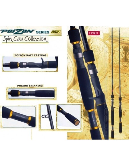 HART POIZON 7'  X HEAVY ANGELROLLE BAITCASTING