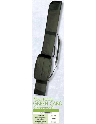 PROWESS GREEN CARD  FUNDA CARPA LUXE 2 CANYES 10'(3M)