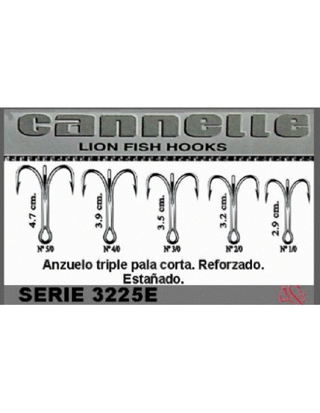 CANNELLE TRIPLE HOOK 3225E