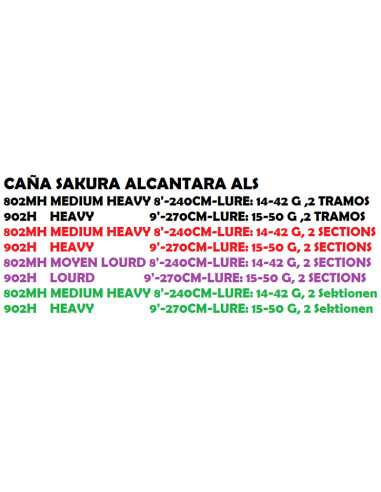 SAKURA CANNA ALCANTARA SPINNING