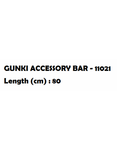 GUNKI ACCESSORY BAR FOR FLOAT TUBE